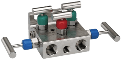 Noshok 5-Valve Natural Gas Manifold Valve, 5030/5130 Series